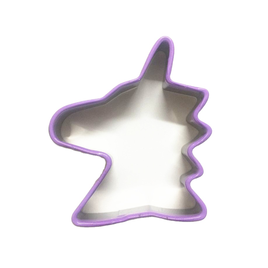 HOT SELL colorful Unicorn Head Cookie Cutter