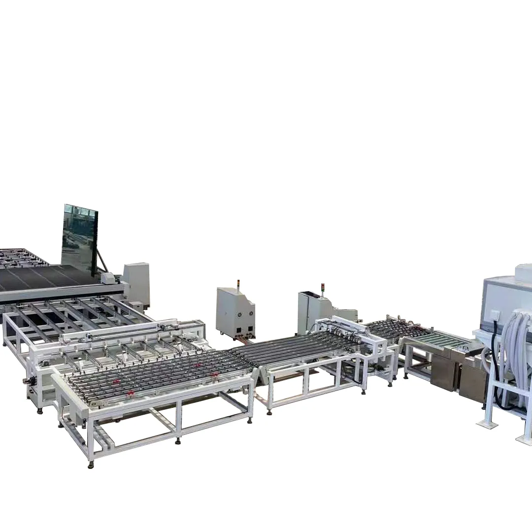 Automatic Glass Loading Cutting Breaking Line