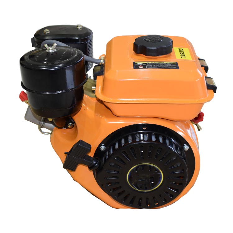 Одноцилиндровый 3HP маленький дизельный двигатель с воздушным охлаждением
