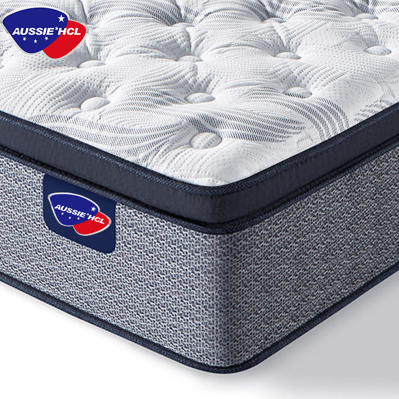 King Double Hybrid Memory Foam Mattresses Luxury Hotel in china Queen Full Size Natural Latex 7zone Pocket Spring Mattress