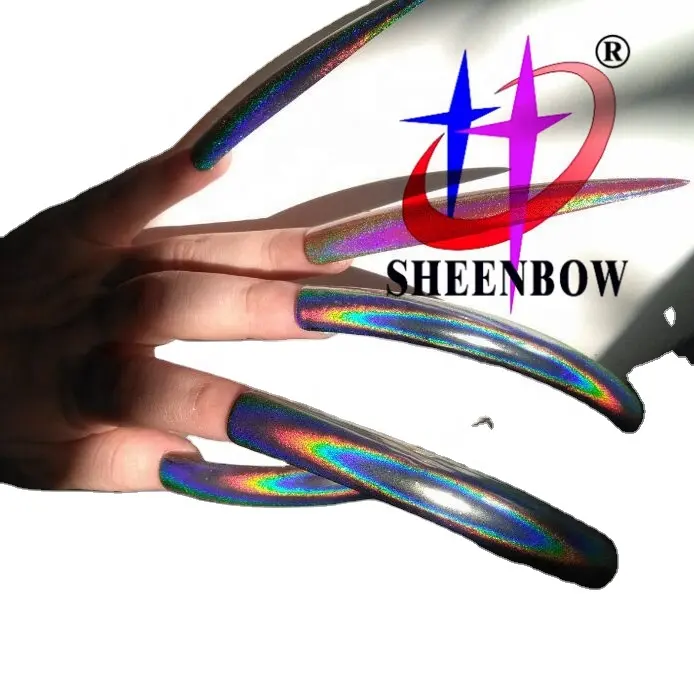 Sheenbow super fine 15microns SL0615 Laser Mirror Unicorn nail mirror Holographic laser powder
