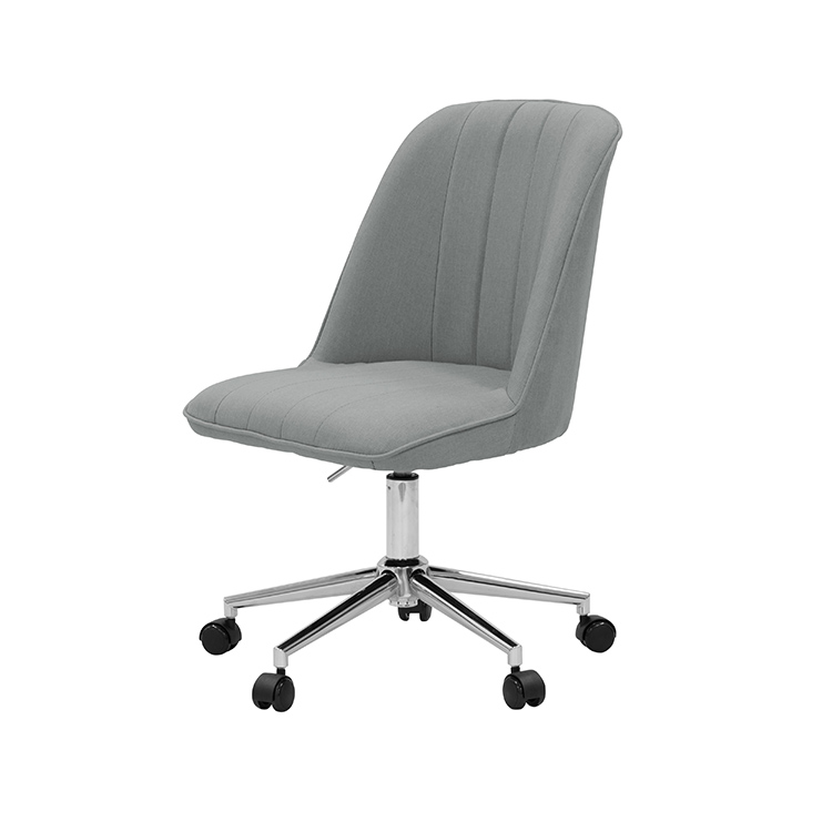 Modern adjustable flexible convenient chrome wheel home office chair
