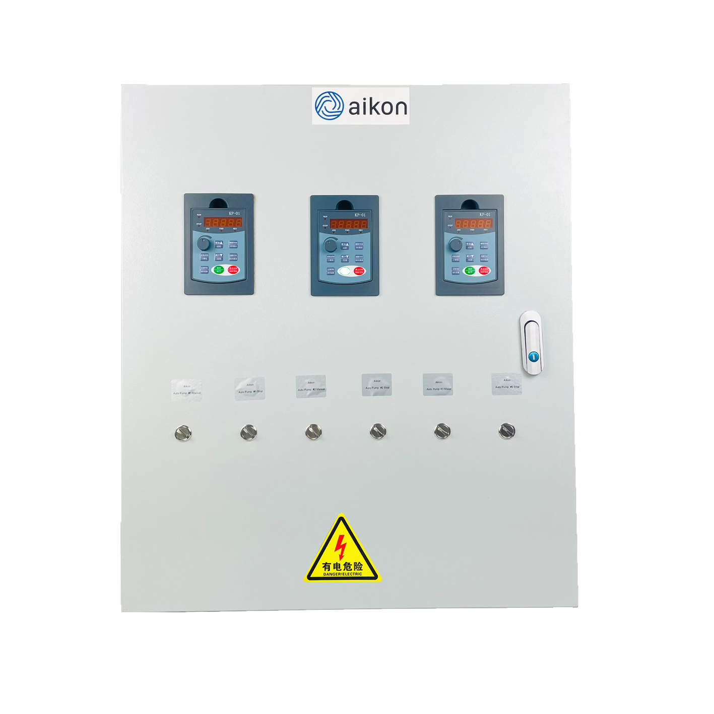 Шкаф управления инвертором частоты двигателя PLC, панель управления VFD для водяного насоса 15 кВт