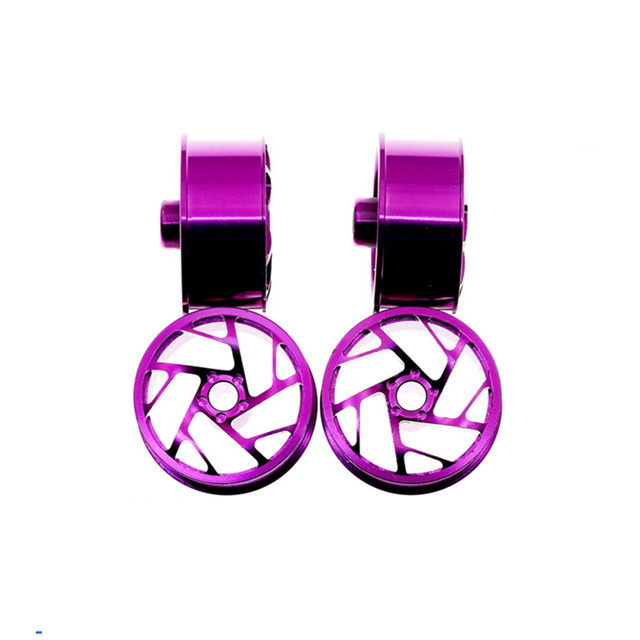 custom cnc machining anodize multiple color aluminum wheel hub toy car bike metal hub OEM anodized aluminum hubs