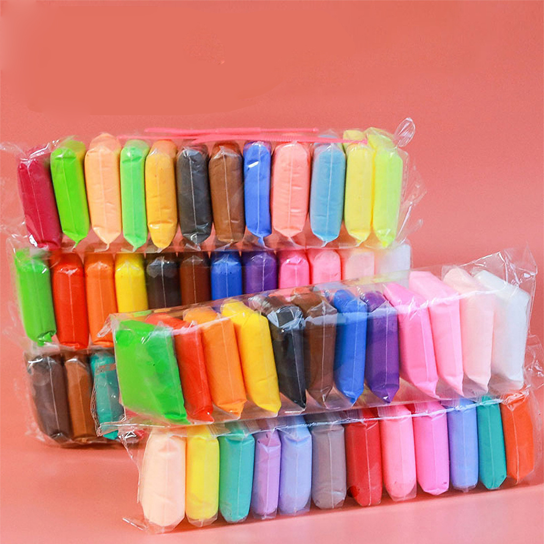 24 colors super light clay kindergarten toy creativity DIY colored clay Plasticine