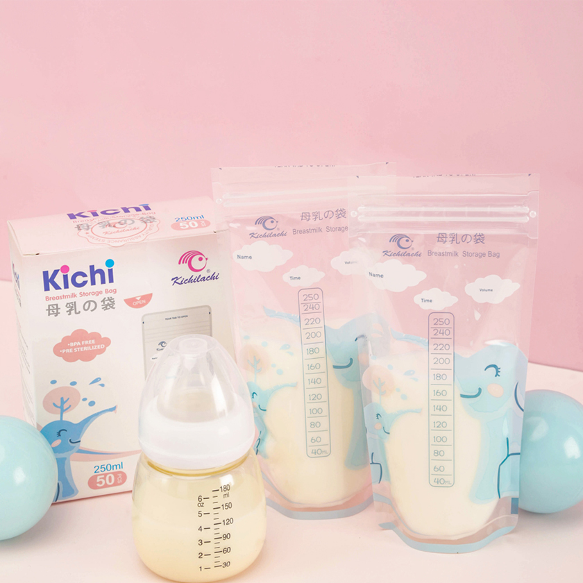 breast milk storage bag/condensed milk packaging for fresh soy milk supplier