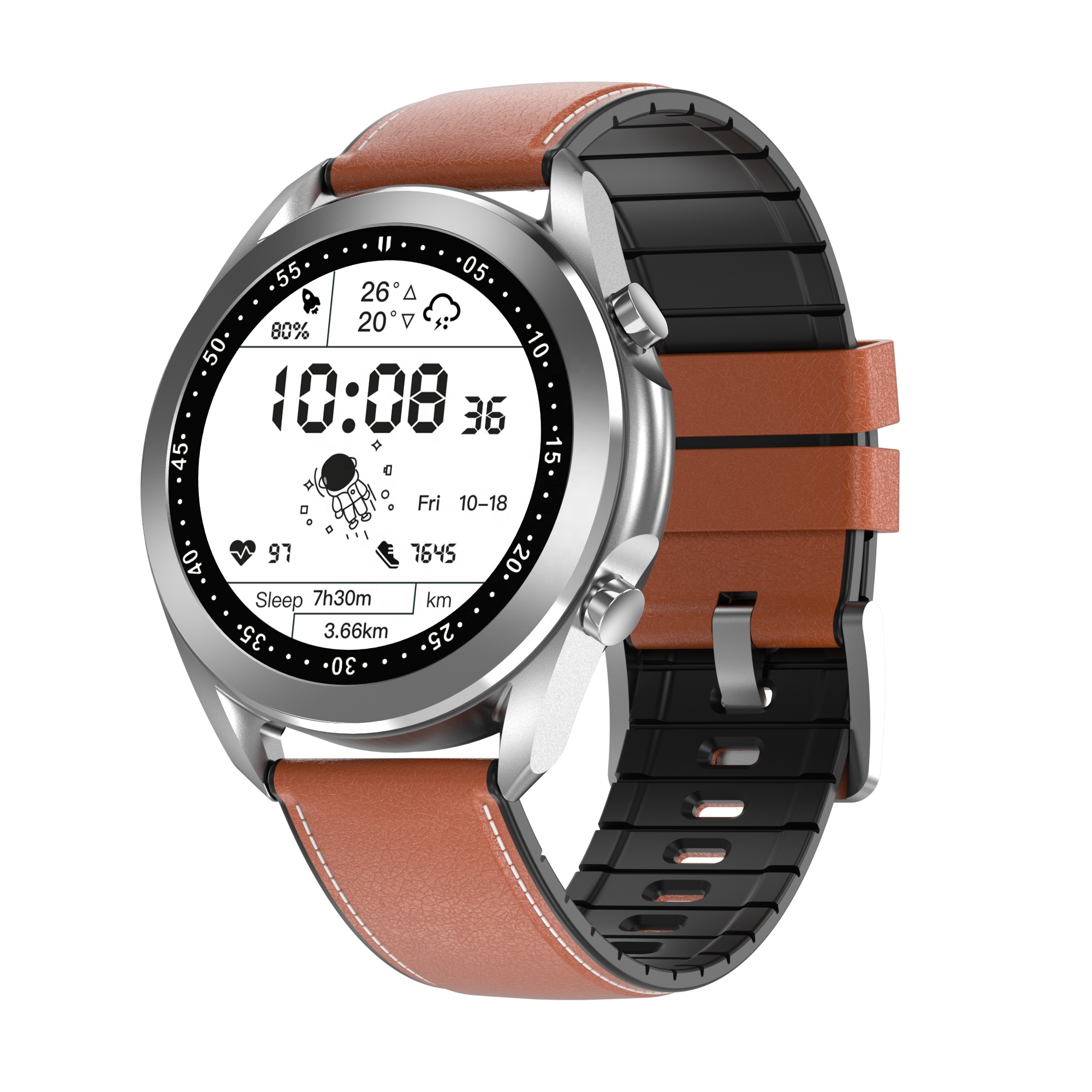 2021 montre connectee dw95 smat watch with HD Screen ip67 waterproof