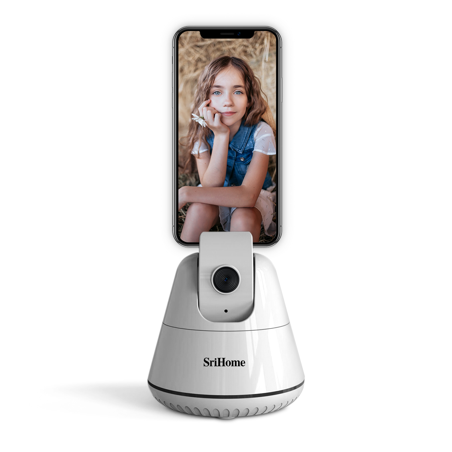 Smartphone Selfie Shooting 360 Degree Face Object Selfie Stick Auto-Tracking Smart Capture Phone Holder
