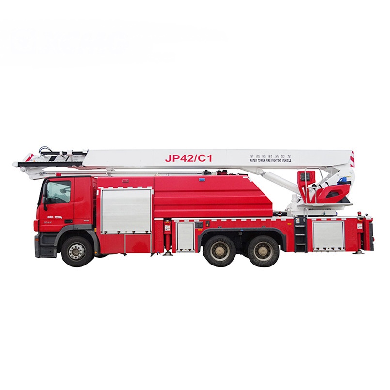 Official JP20C2 brand new water tower fire fighting truck price for sale