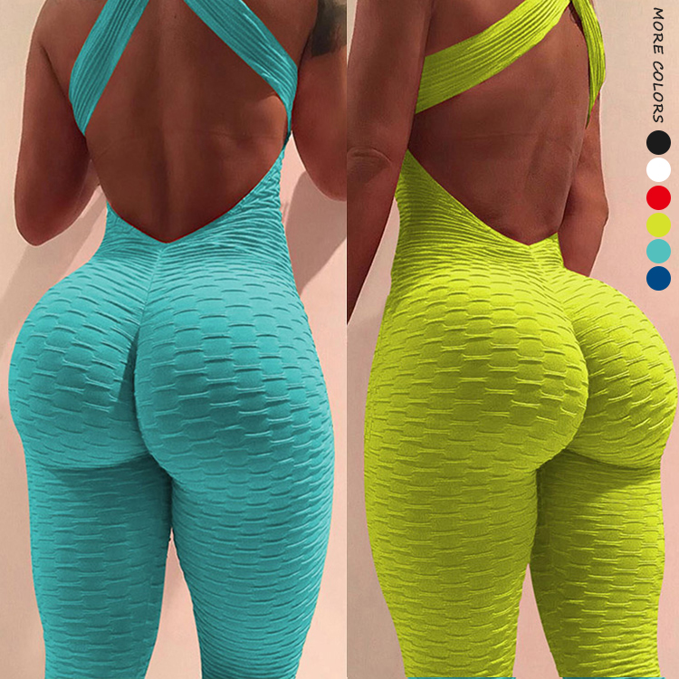 Лучшие продажи 7 цветов Цельный сексуальный прикладом Bodycon Комбинезоны для женщин 2020