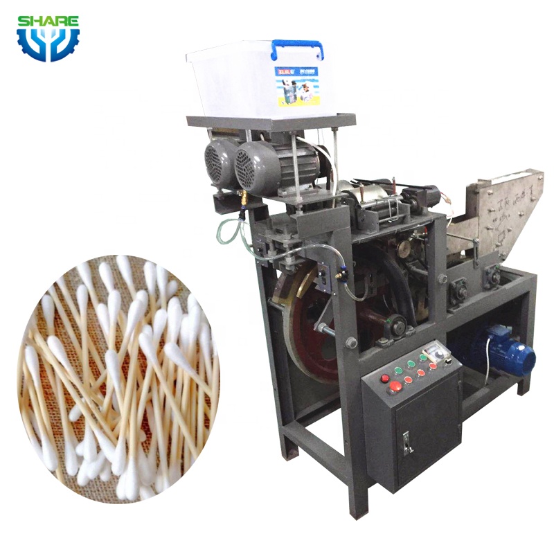 Swabs medical machine cotton swab bamboo making machine