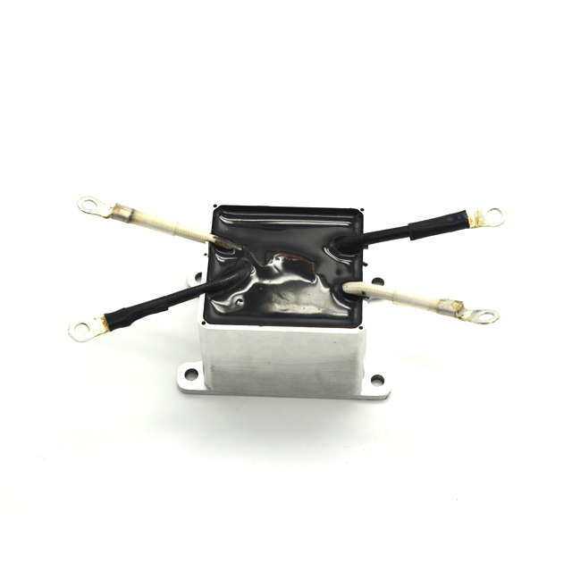 Custom High Quality Litz Wire High Frequency Transformer Aluminum Housing 7000W 500V factory product