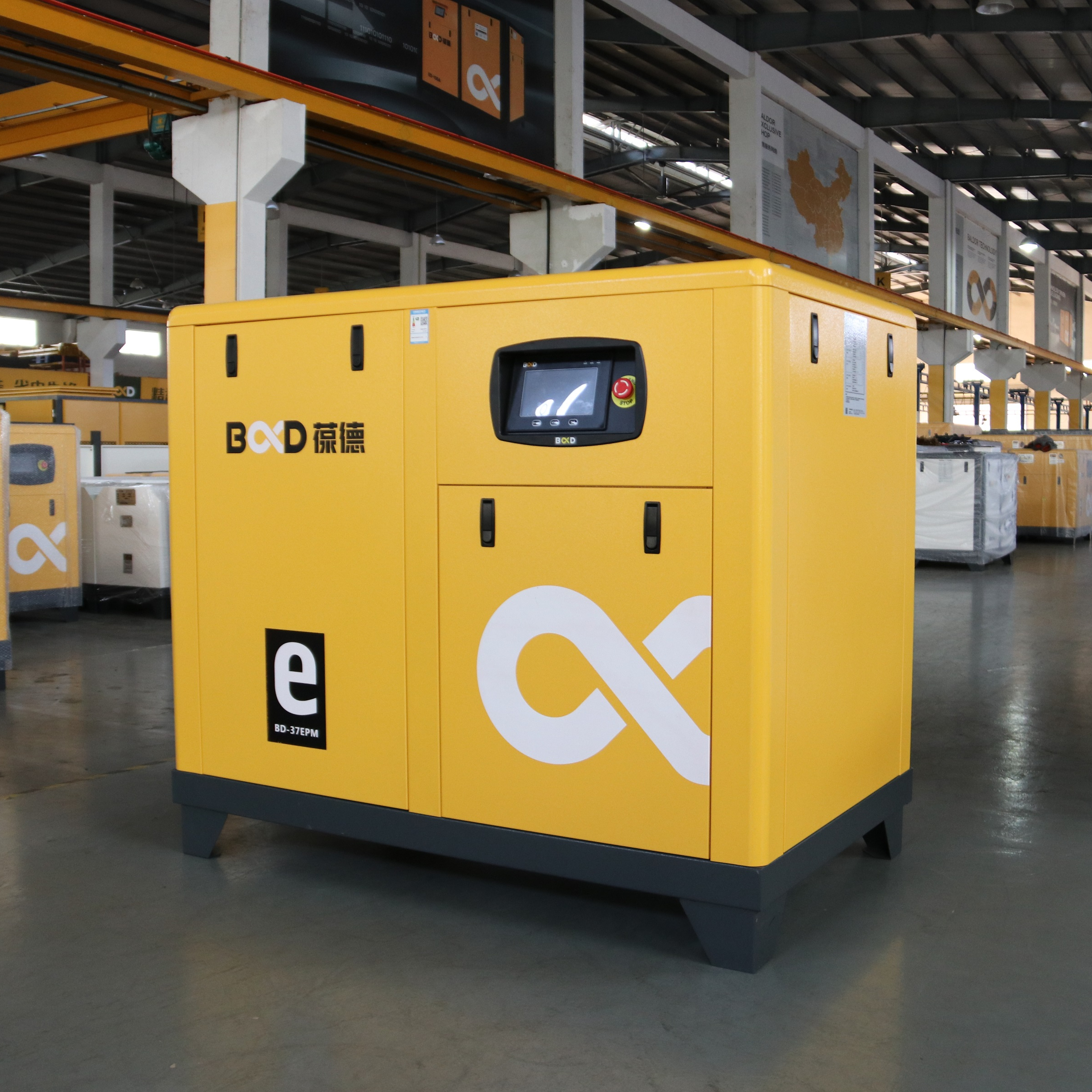 BD-37EPM 37KW 50HP постоянный магнит переменной скорости IP65 IP55 IP54 вращающийся винтовой воздушный компрессор с сертификатом CE ASME
