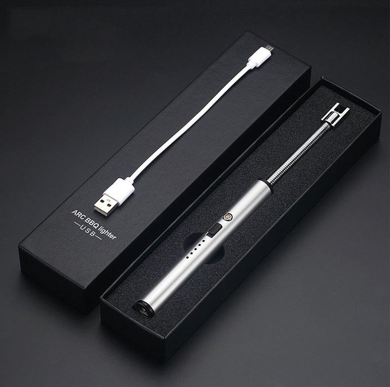 Бесплатная доставка плазменная зажигалка с USB-зарядкой, беспламенная электрическая зажигалка для свечей, барбекю, кухни, зажигалки с пользовательским логотипом