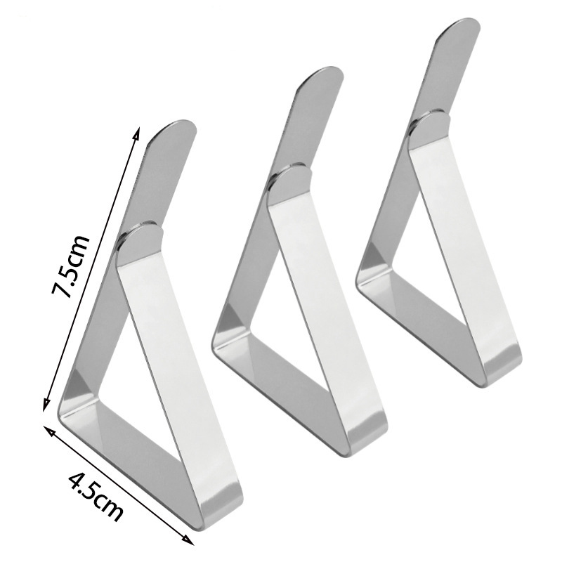 12 Pack Stainless Steel Table Cloth Cover Clamps Holders picnic table tablecloth clips for outdoor tables