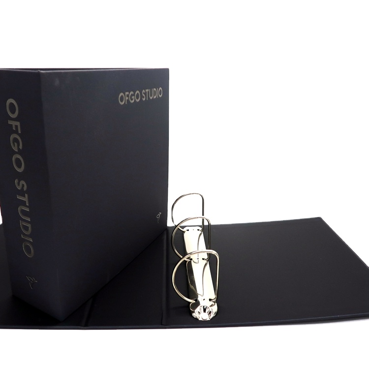 Customized Popular 3 inch 4 d Ring Binder File Folder With The Printing A4 File Folder With Customized Logo