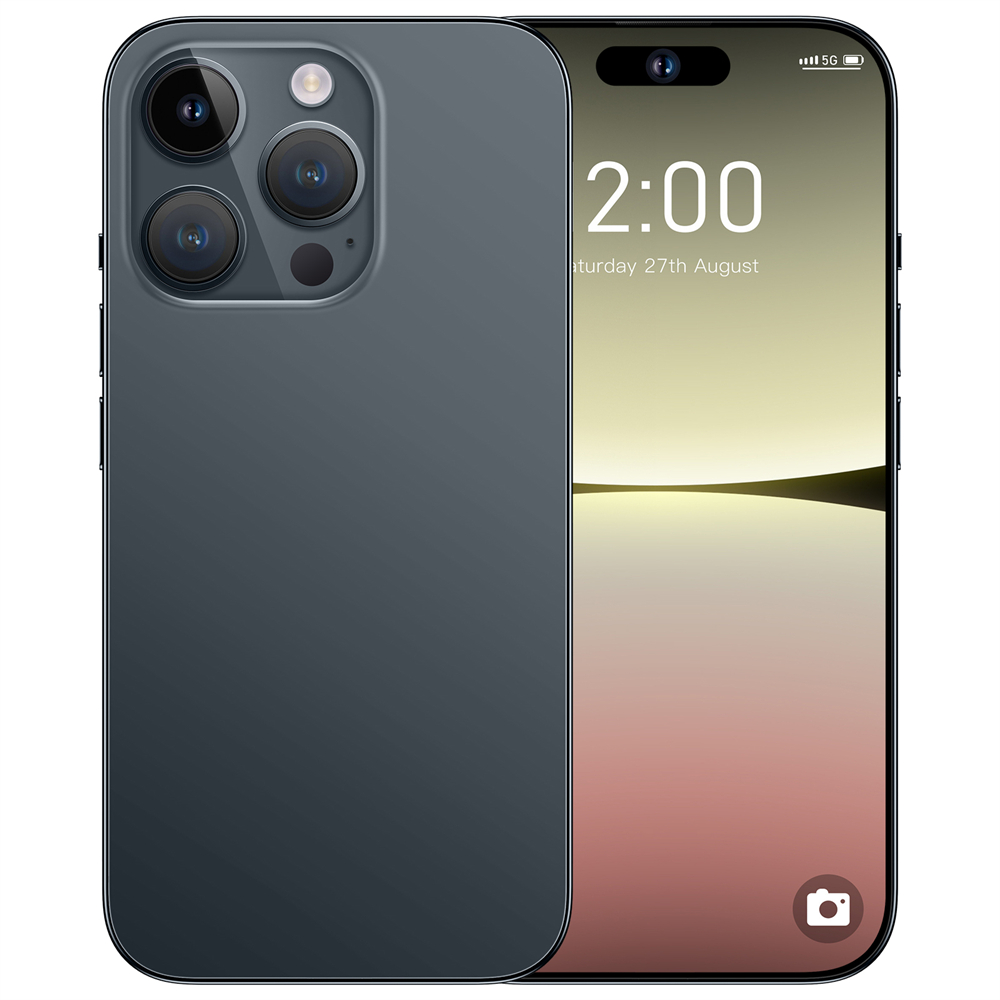 Совершенно Новый I14 Pro MAX Новое поступление 16 ГБ + 1 ТБ 10-ядерный 4G LET мобильные телефоны разблокированы двумя SIM-картами Долговечный аккумулятор телефон