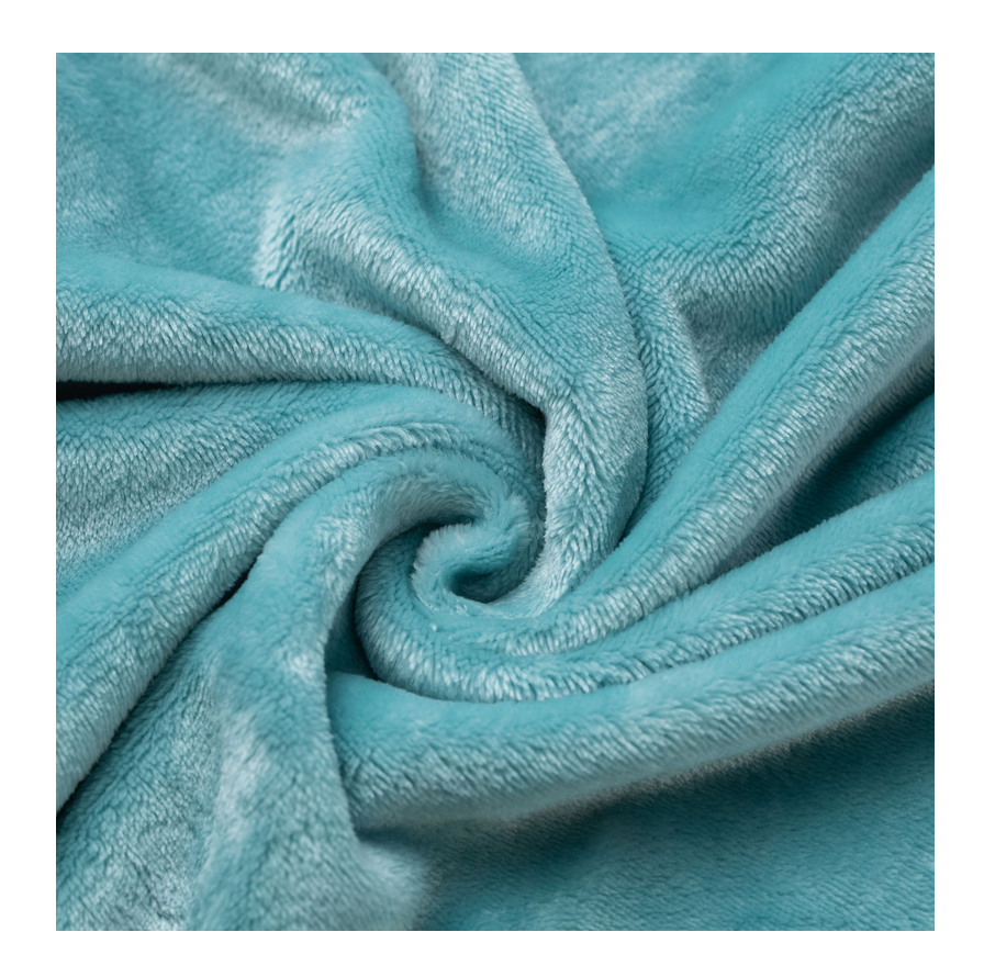 Custom Flannel Fleece Fabric для Blankets, Super Soft, Plain Color, 100% Polyester, Wholesale