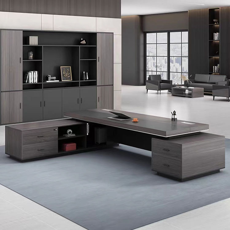 Customized Modern Executive Desks for Home Office Commercial Office Tables in Wooden Metal and MDF Groer Schreibtisch