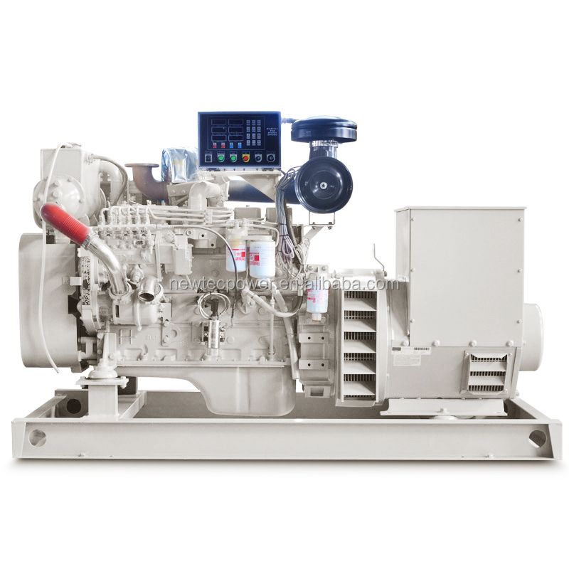 Судовой катер использует морской дизельный генератор prime power 300 кВт с Cumins marine engine KTA19-DM
