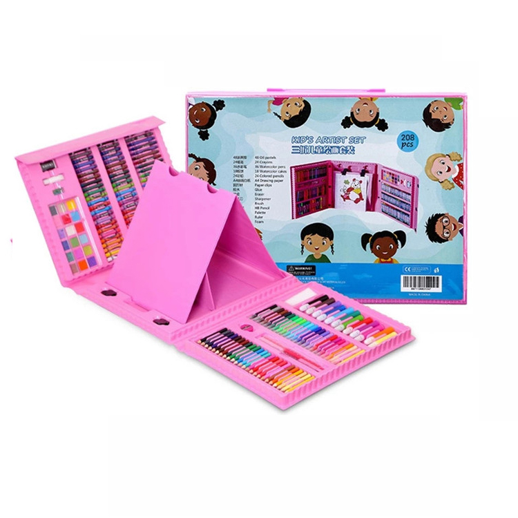 Popular Universal Deluxe Painting Watercolor Drawing Tools Oil Pastel Painting Drawing Tool Stationery Set kit drawing