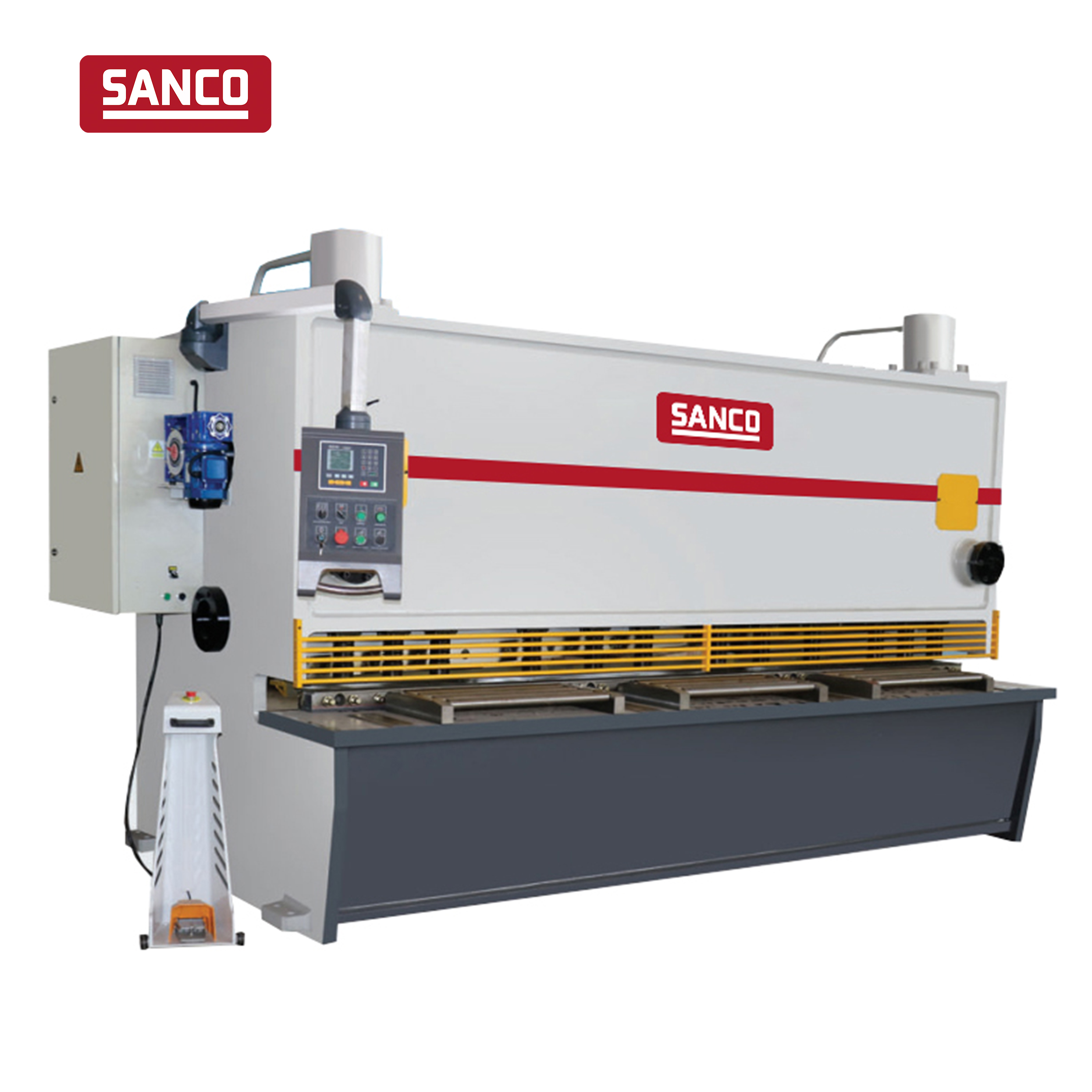 CNC плоский листовой металл гидравлические гильотинные ножницы