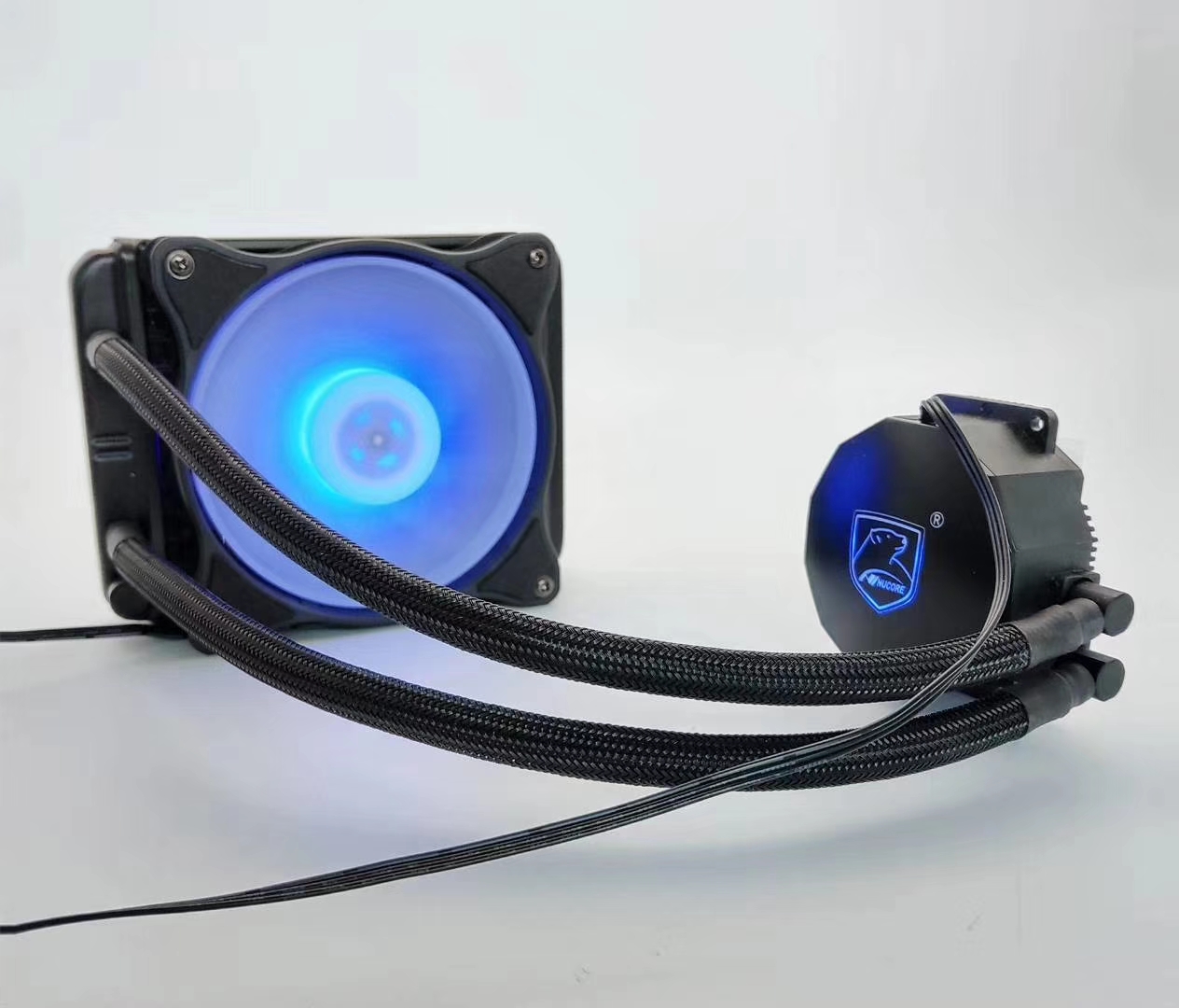 Оптовая продажа, цветной компьютер 12025 Rgb 120, водяной ПК 120 мм, кулер для жидкого процессора