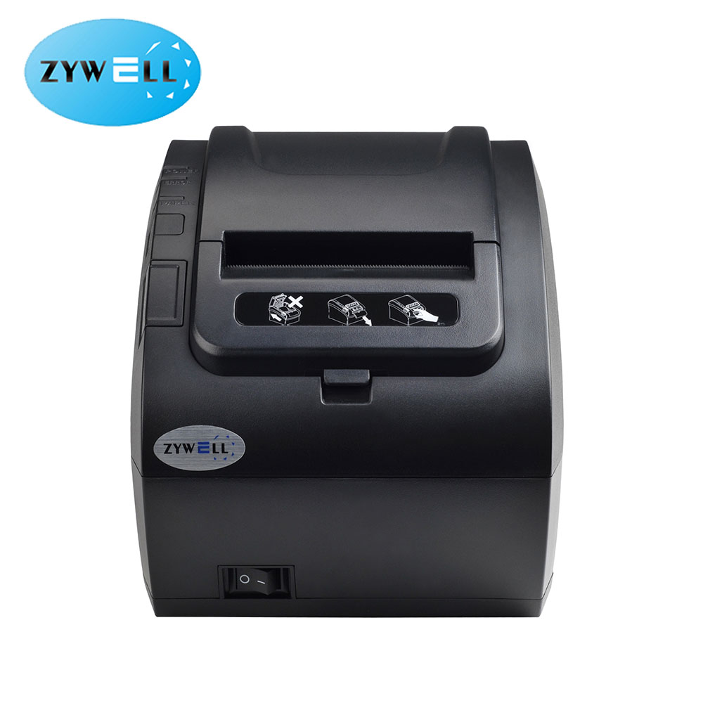 ZYWELL Цена по прейскуранту завода черный USB 80 мм тэрмичны прынтэр