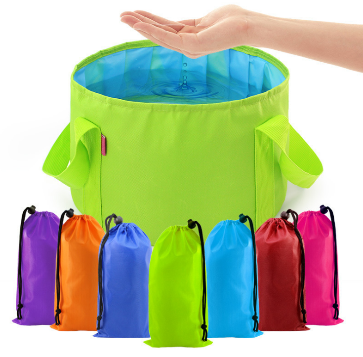 Foldable Basin Travel Camping Washbasin Bucket Fishing Folding Basin Foot Bath Sink Washing Basket Spa Foot Bath Bucket