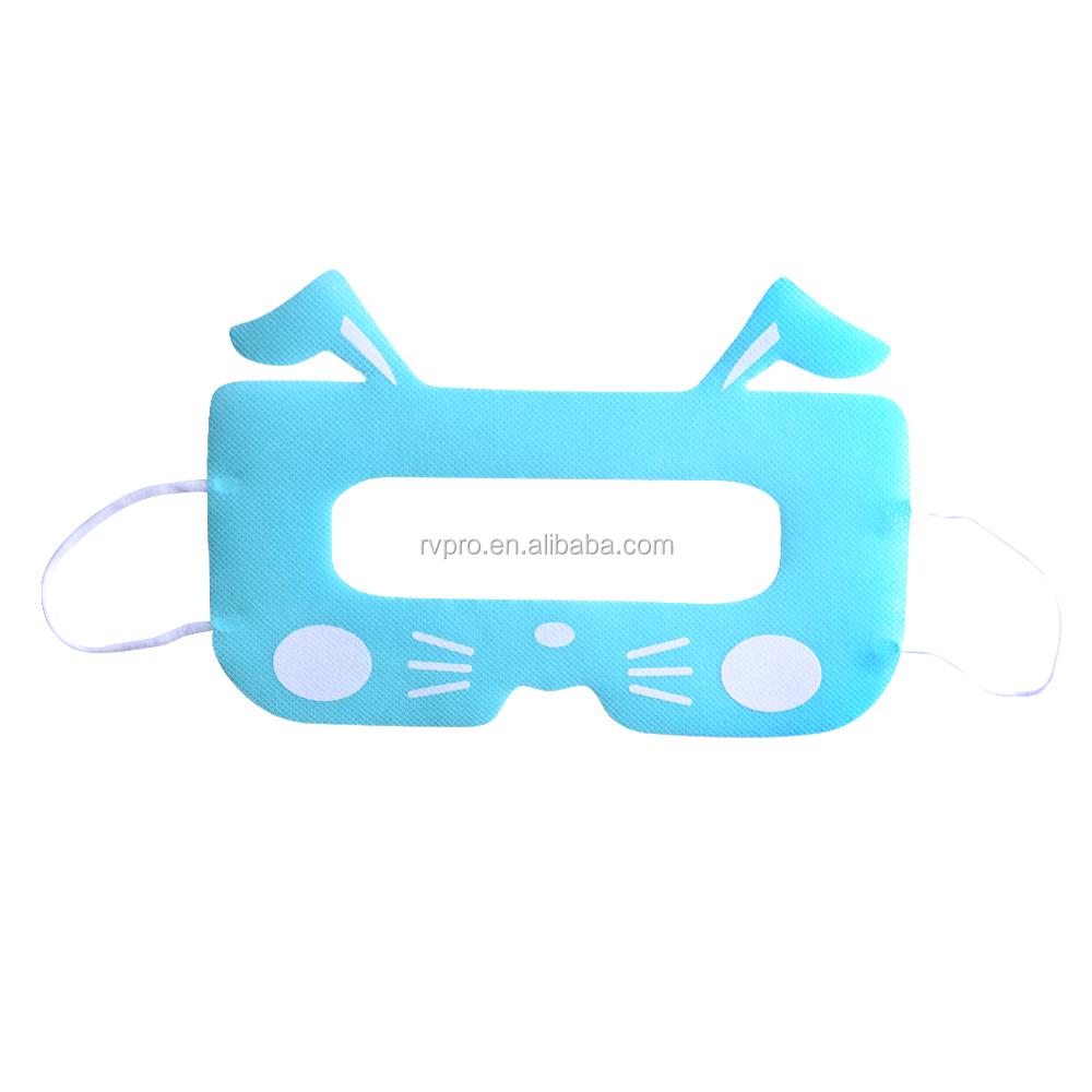 Очки виртуальной реальности VR маска одноразовая маска для глаз маска для Oculus/ HTC/Gear VR, предотвращают глазные инфекции (черный 100 шт.)
