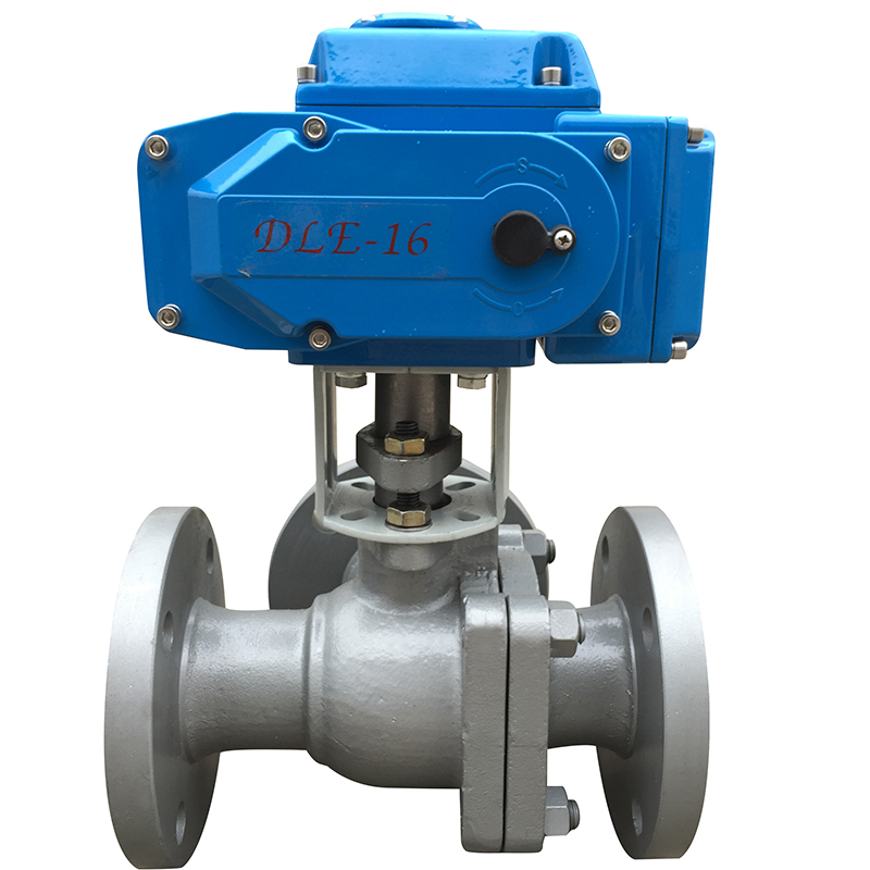 Chinese valve supplier high quality electric flange ball valve DN50