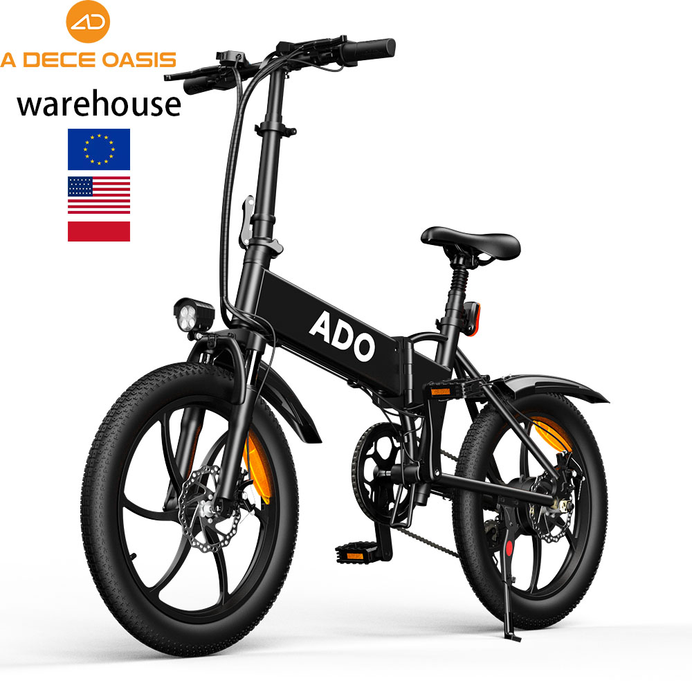 Дропшиппинг быстрая 350W ADO A20 Складная Толстая шина ebike moutain электрический велосипед электрический городской дорожный электровелосипед