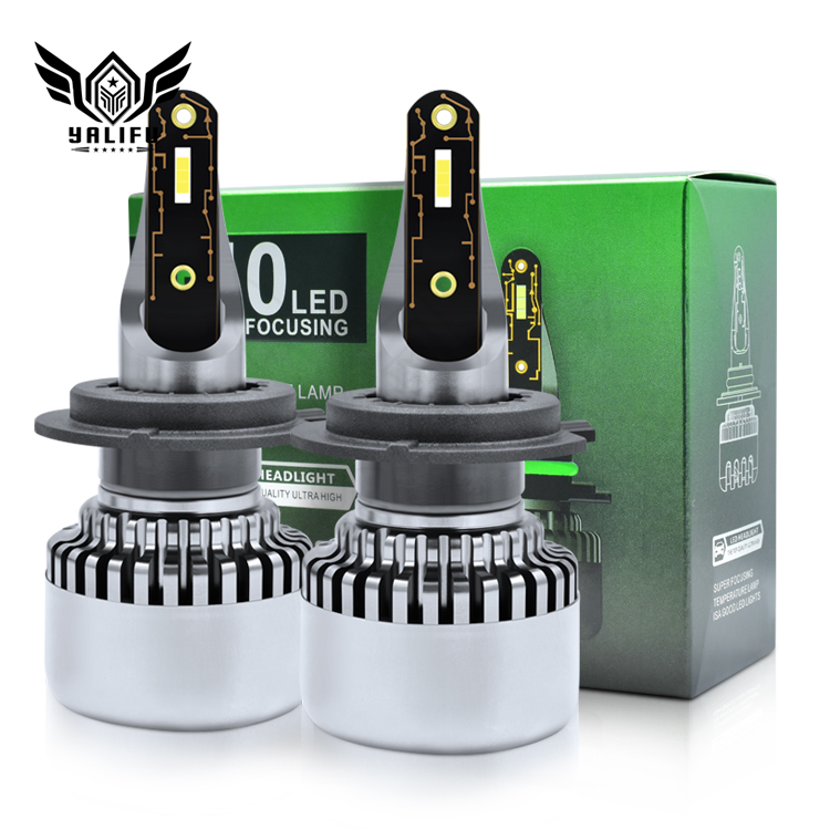 6000Lumen 60W With fan 6000K F10 H4 LED Car Light Bulb H3 H11 9005 9006 880 H7 Led H7 h4 Led Headlight