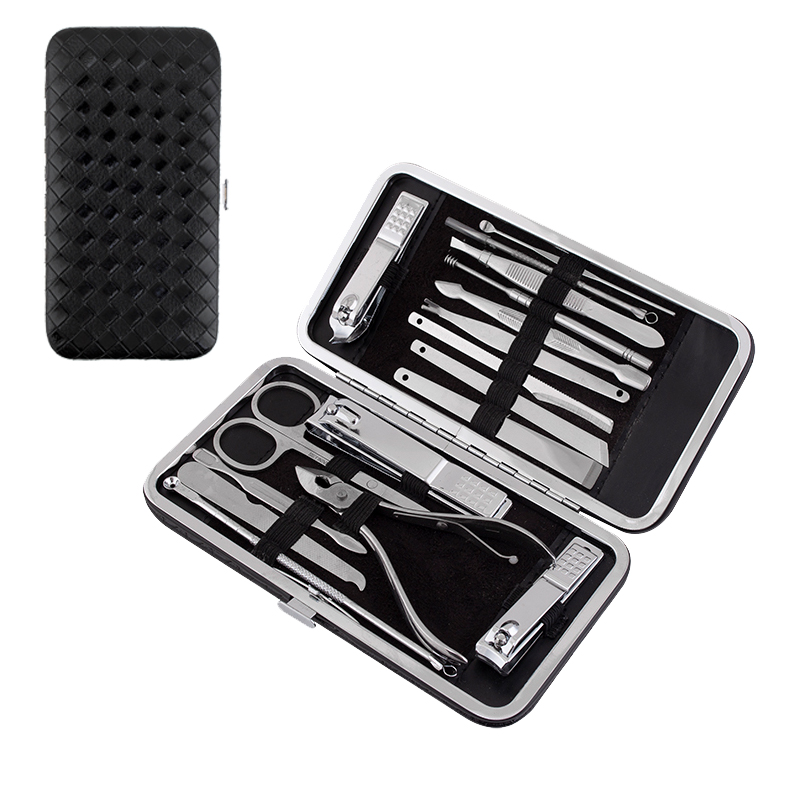Amazon Hot Sale 17Pcs Professional Manicure Set Pedicure Kit Pedicure Tools Manicure Tools Set