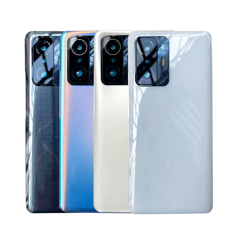Запасная крышка батарейного отсека со стеклянной крышкой для Xiaomi Mi Redmi 8 Lite 11t Pro K40, игровой стеклянный чехол, задняя крышка батарейного отсека
