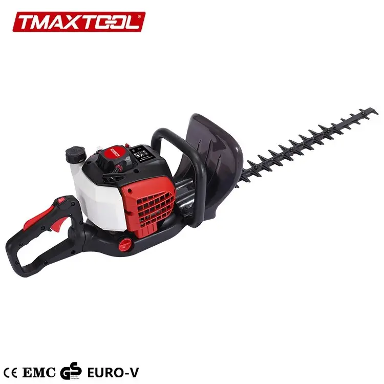 25.4cc garden gasoline dual blade cortasetos handy anti-vibration tagliasiepe hedge cutter trimmer