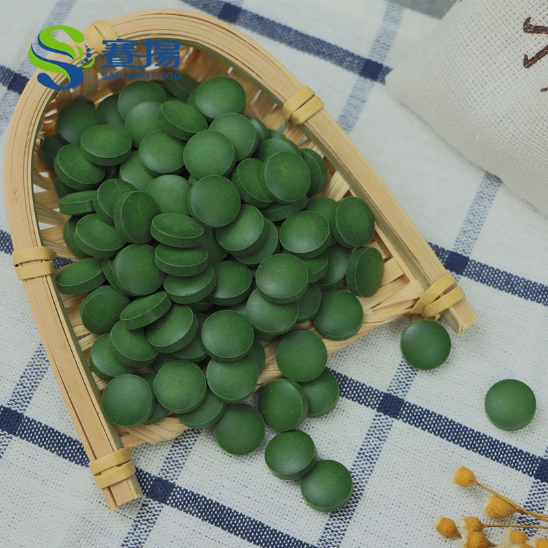 Spirulina and Chlorella Tablets OEM 10 Kilo Bulk Organic Spirulina Chlorella Tablets