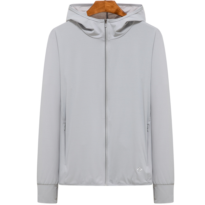 Summer ultra-thin ice silk fast dry stretch clothing couples fishing outdoor sun-protective clothing