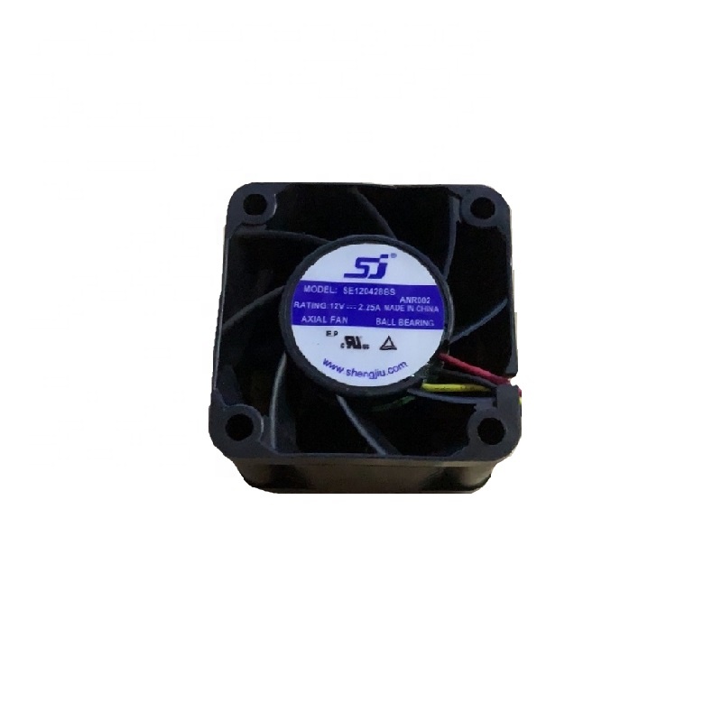 SE120428BS охлаждающий осевой вентилятор для источника питания 12V 2.25A шариковый подшипник SJ 4PIN 3PIN