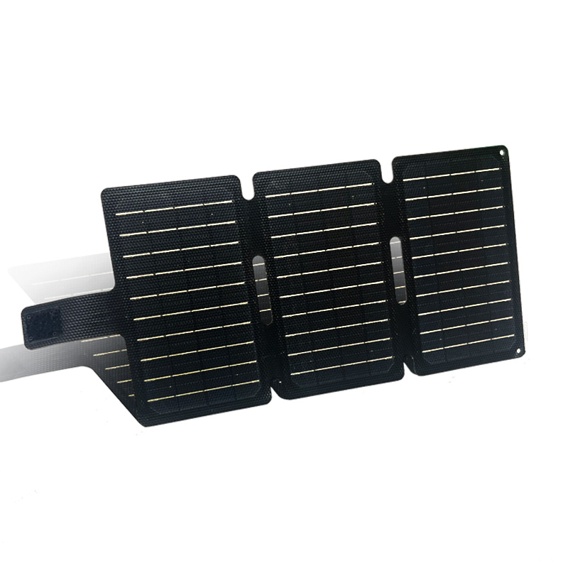 Mini Foldable solar panels 12 watt solar panel 12W PERC mono solar panel USB Mobile Phone For Camping/Outdoor