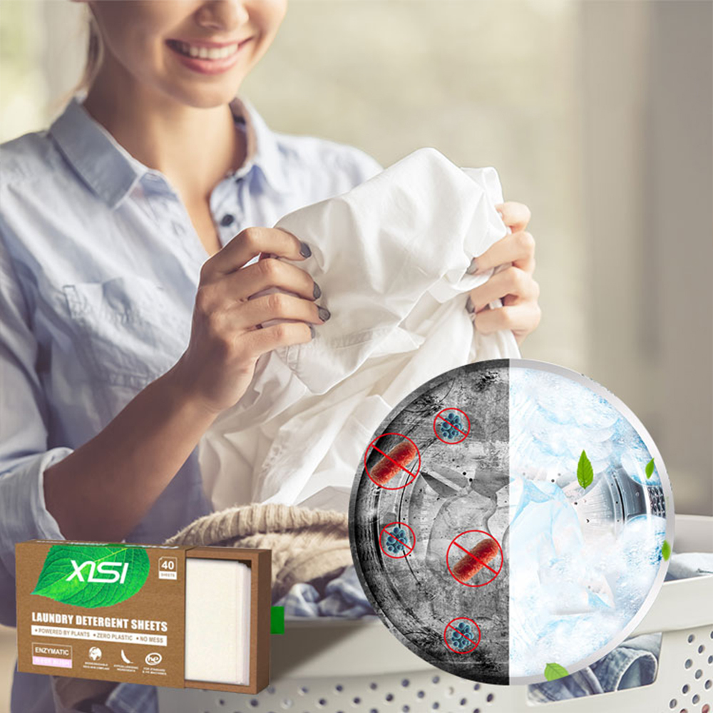 Home Cleaning Products Washing Tablet Oem Odm New Arrival Laundry Sheets