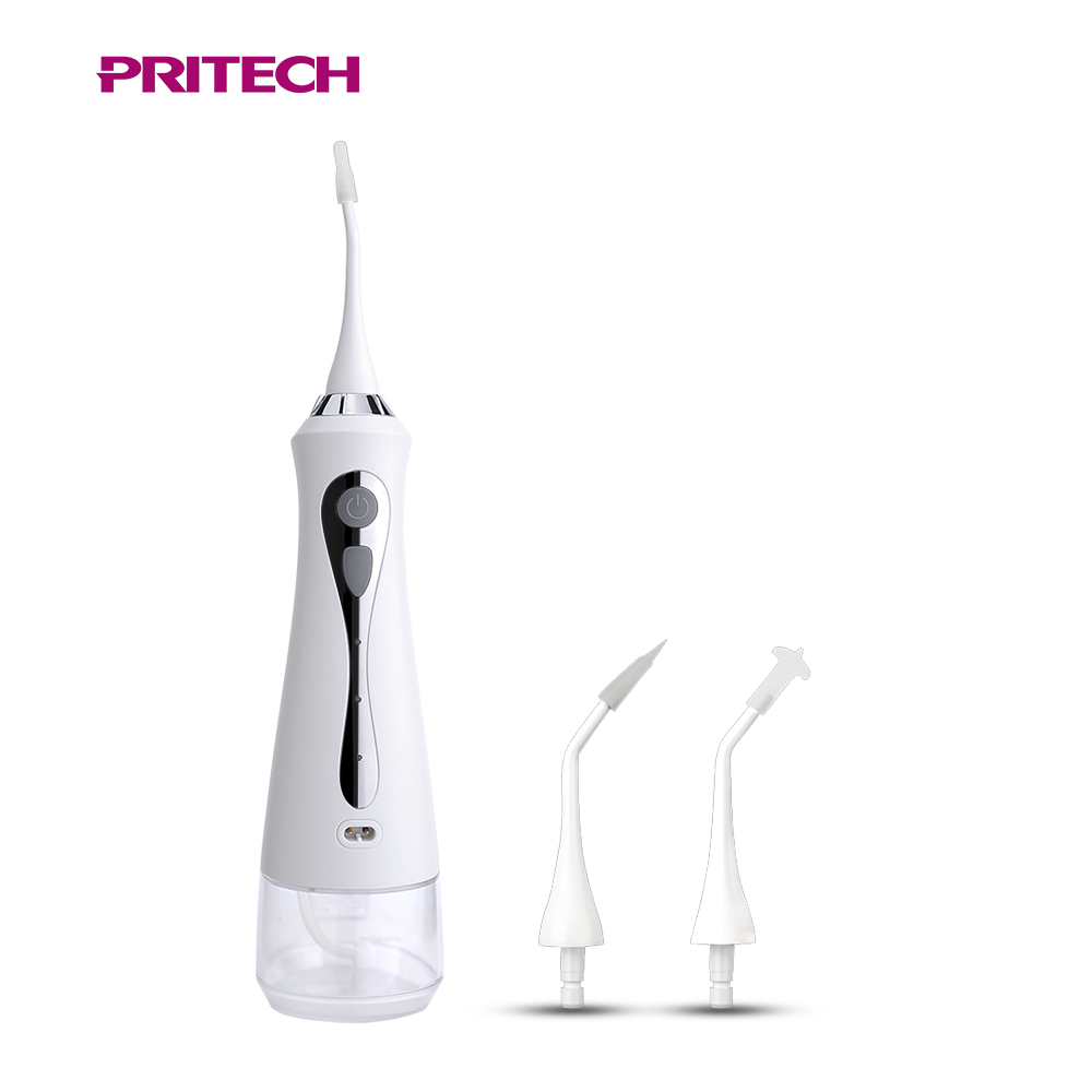 Портативный Электрический ирригатор полости рта PRITECH 20 - 110 PS с 3 режимами очистки и зарядкой от USB