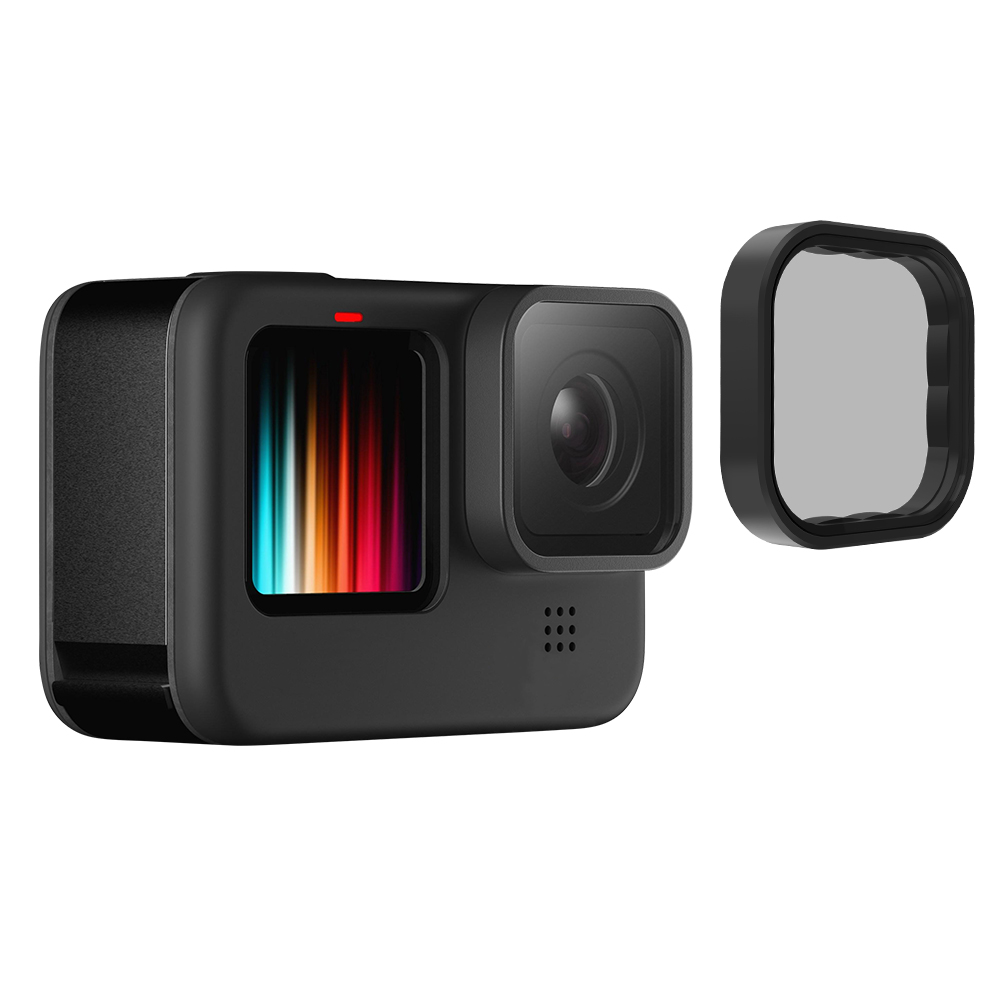 Новое поступление, аксессуары для GoPro, 3 комплекта ND8 ND16 ND32, фильтр для объектива камеры нейтральной плотности и поляризации для GoPro Hero 9