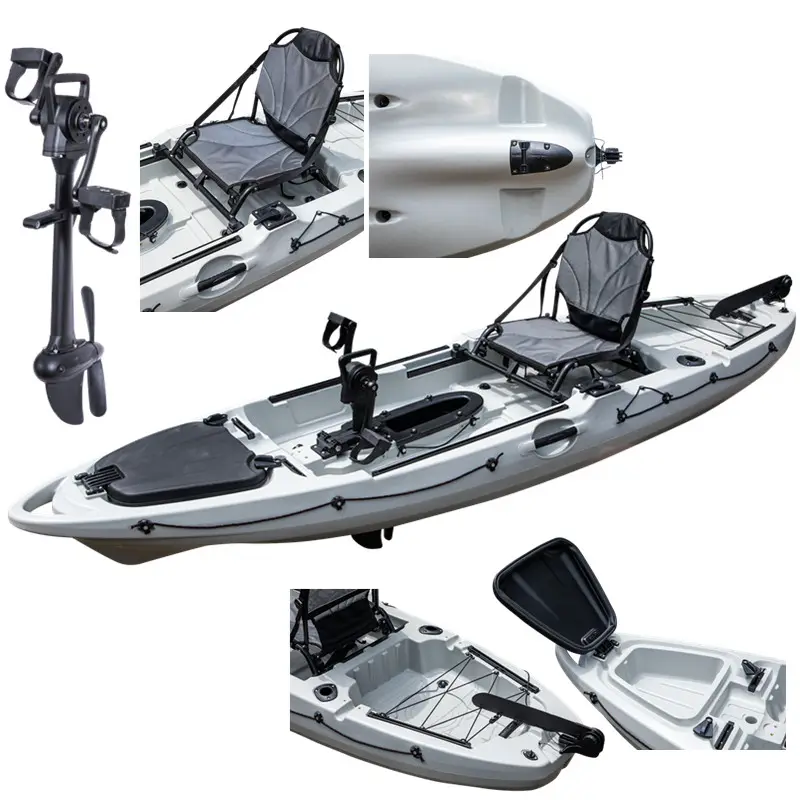 Pedal kayak fishing kayak for adults single sit on top kayak with pedal system