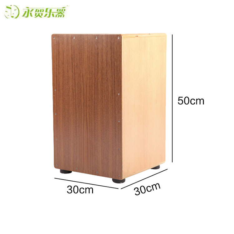 Верхний перкуссионный Инструмент Деревянный барабанный ящик cajon