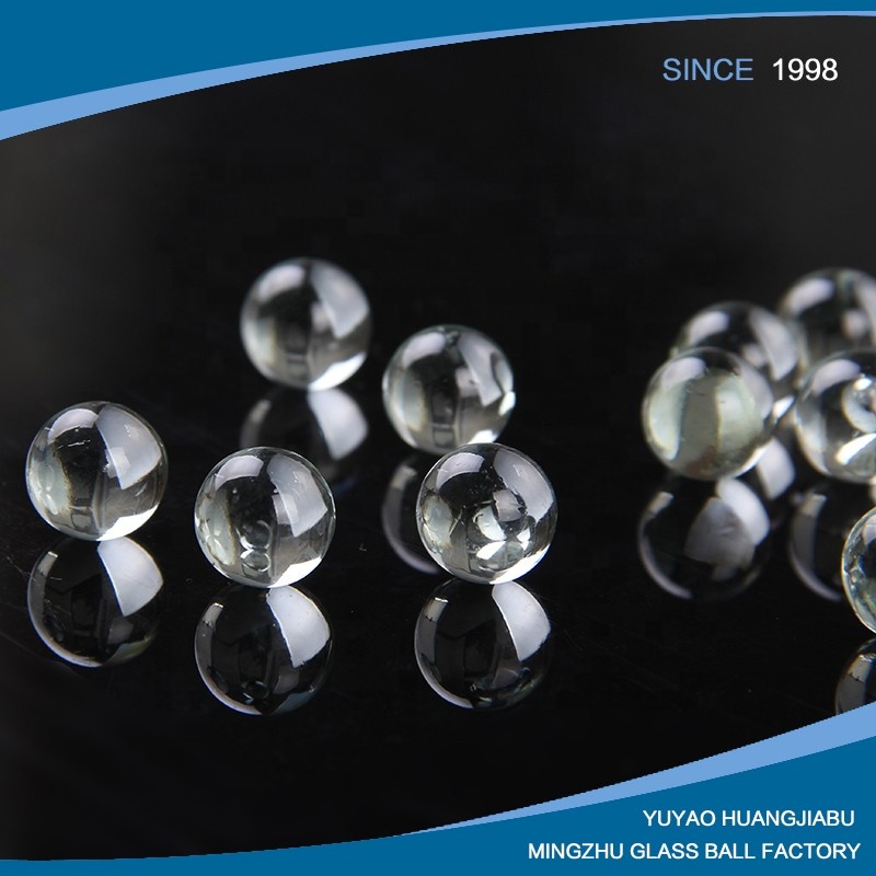 White clear glass ball 8mm 10mm High precision Solid glass balls for perfume bottle