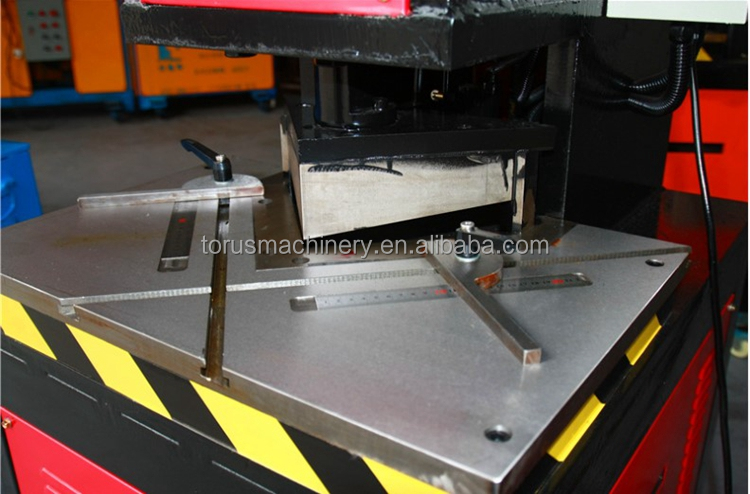Hydraulic Multifuntion removable angle Adjustable Corner Notching sheet steel Metal Machine