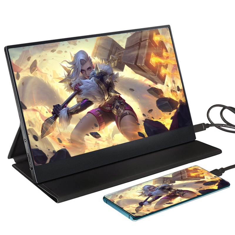 Uperfect монитор 4k Ecg Lepow ультратонкий портативный монитор 15,6 дюйма Usb Type C