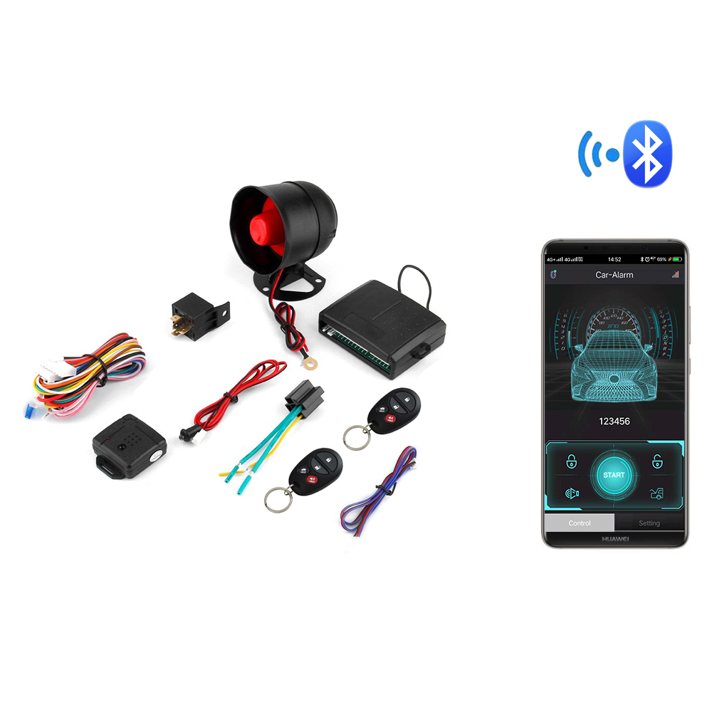 Смартфон Bluetooth APP Автомобильная сигнализация