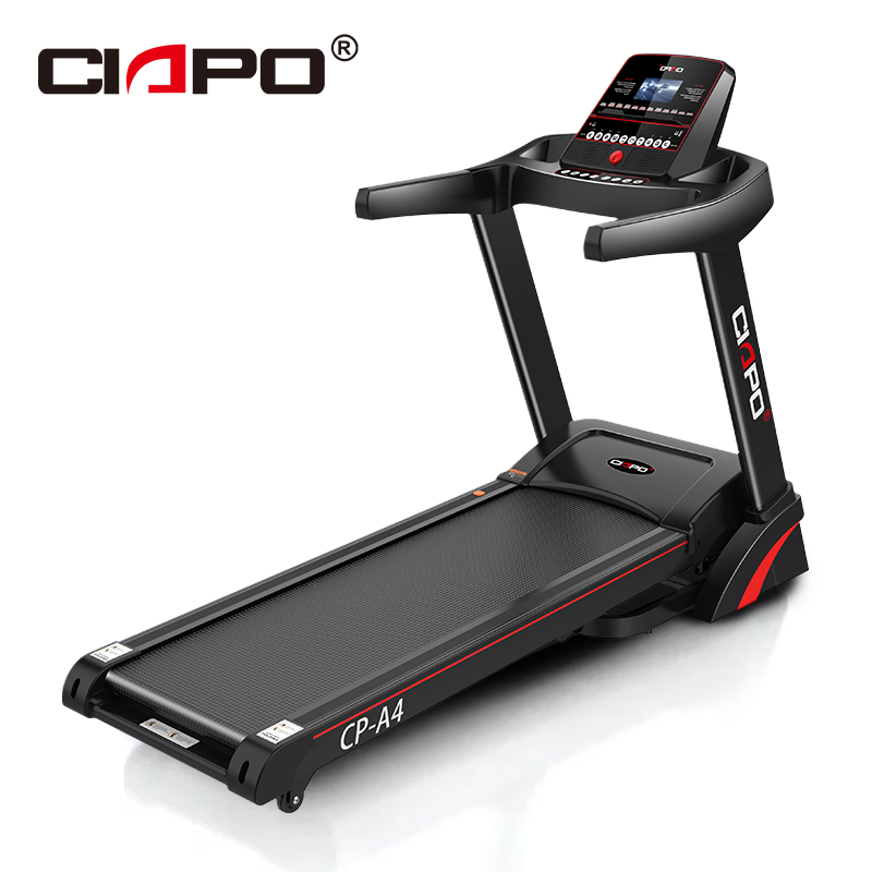 CIAPO Foldable Running Machine Motorized Treadmill LCD Screen DC AC Motor Customized